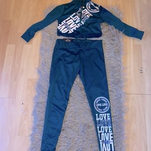 Love 2 piece crop and Joggers